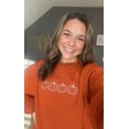 thumbnail image 2 of Pumpkin Outline Embroidered Sweatshirt, 2 of 4