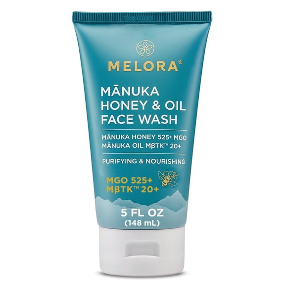 Jabón facial MELORA, miel de manuka, cuidado diario de la piel, 150 ml, para mujeres y hombres