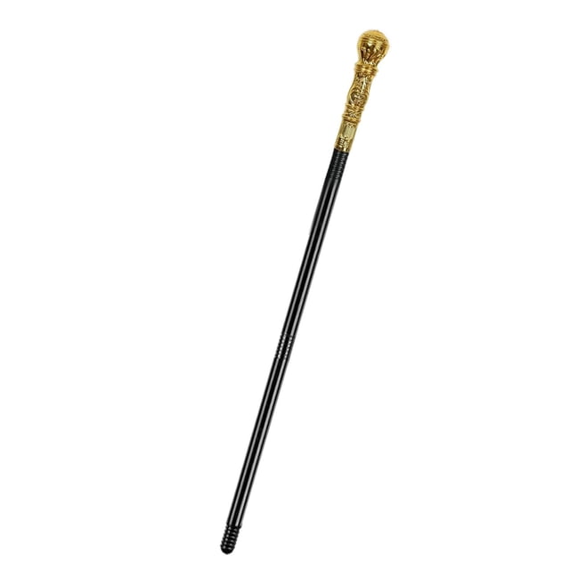 Accesorio de disfraz de bastón para Halloween, para juegos de rol, para espectáculos de bodas Oro