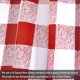 thumbnail image 3 of Cortinas DriftAway 160x160 cm Cuadro Vichy Rojo y Blanco Opacas, 3 of 8