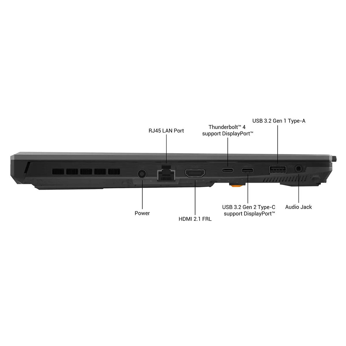 ASUS TUF Gaming - 16.0" WUXGA - Intel core 5 210H 2.20GHz - GeForce RTX 4050 Laptop GPU - - - Windows 11 Home ()
