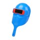 thumbnail image 1 of Casco de soldadura de mano, protección para los ojos cómodos con la máscara de soldador de escudo de la cara de los anteojos para moler, soldadura, 1 of 8