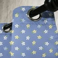 thumbnail image 4 of Ambesonne Floral Grommet Curtain, Small Spring Daisies, 50" x 54", Pale Yellow Violet Blue, 4 of 6