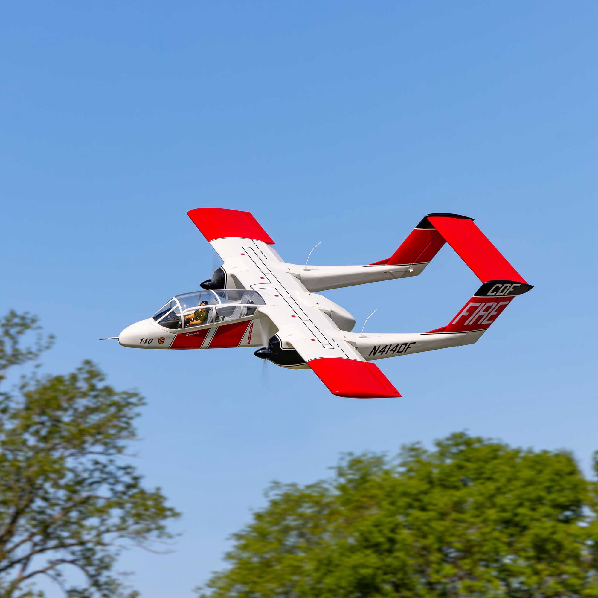 Hangar 9 RC Airplane OV-10 Bronco 20cc ARF HAN5055 RC Warbird Airplanes