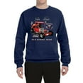 thumbnail image 2 of Ford Model T Roadster 1923 Old School Ride Classic Vintage | Mens Cars and Trucks Crewneck Graphic Sweatshirt, Navy, Small, 2 of 4