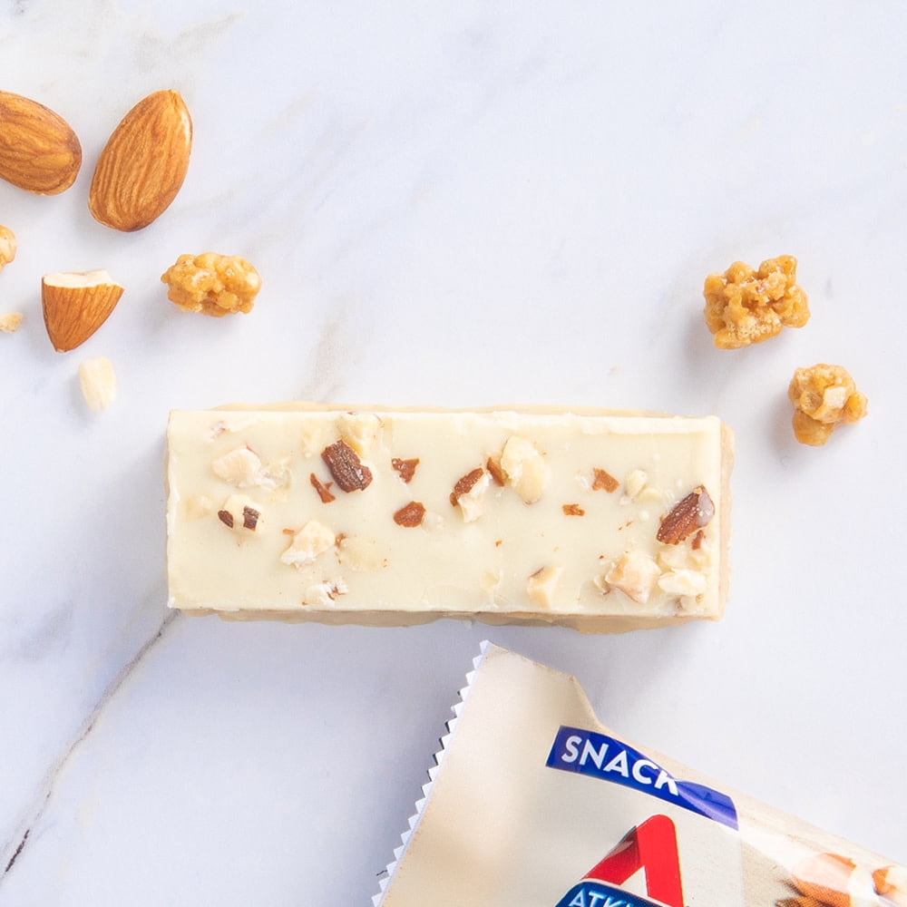 Atkins Honey Almond Greek Yogurt Bar, 1.55 oz, 5-pack (Snack Bar)