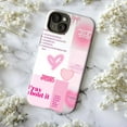 thumbnail image 6 of Christian Pink Aesthetic Phone Case, Bible Verses & Inspirational Text, “Pray About It” & Isaiah 41:10 Design, Cute Soft Pastel Cover for iPhone 16 15 14 13 12 11 Pro Plus Mini, 6 of 6
