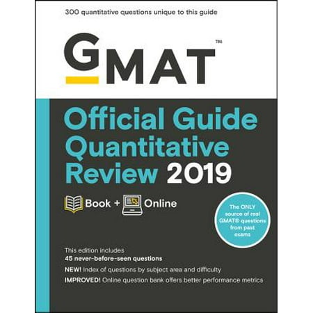 GMAT Official Guide Quantitative Review 2019 Book  Online
