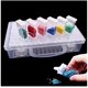 thumbnail image 4 of Cajas de plástico de 64 compartimentos, caja de clasificación de bordado de diamantes en caja de almacenamiento estable, caja de herramientas, caja de pintura de diamantes para uñas, diamantes de, 4 of 8