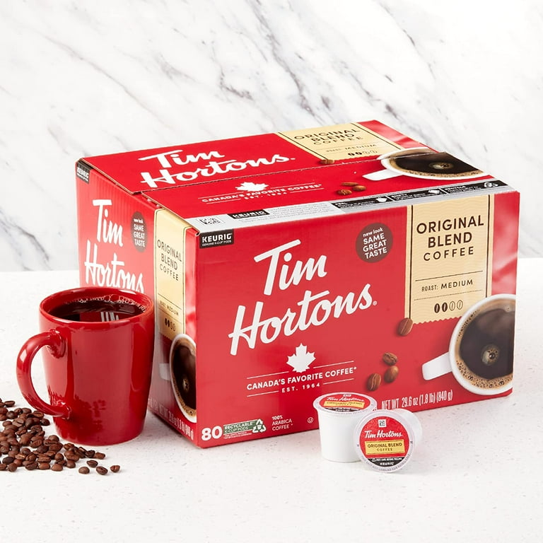 Tim Horton's Single Serve Coffee Cups, Original Blend, 24 Count