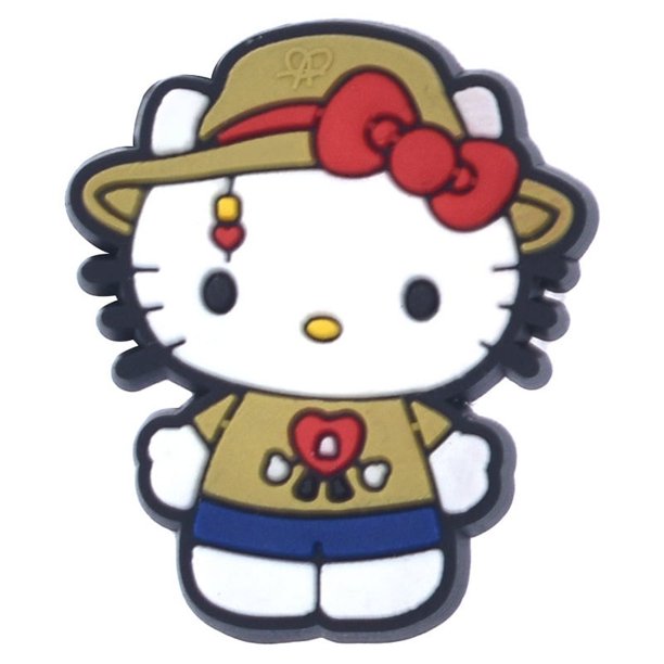Pegatinas creativas de paja de Hello Kitty, cubierta de paja, decoración para fiestas, bar personalizado