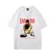 thumbnail image 1 of Camisetas Eminem para hombre y mujer, camisa informal de gran tamaño con cuello de algodón, estilo Hip Hop, Harajuku, ropa de verano, 1 of 4