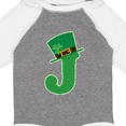 thumbnail image 4 of Inktastic Irish St Patricks Day Letter J Monogram Boys or Girls Long Sleeve Baby Bodysuit, 4 of 5