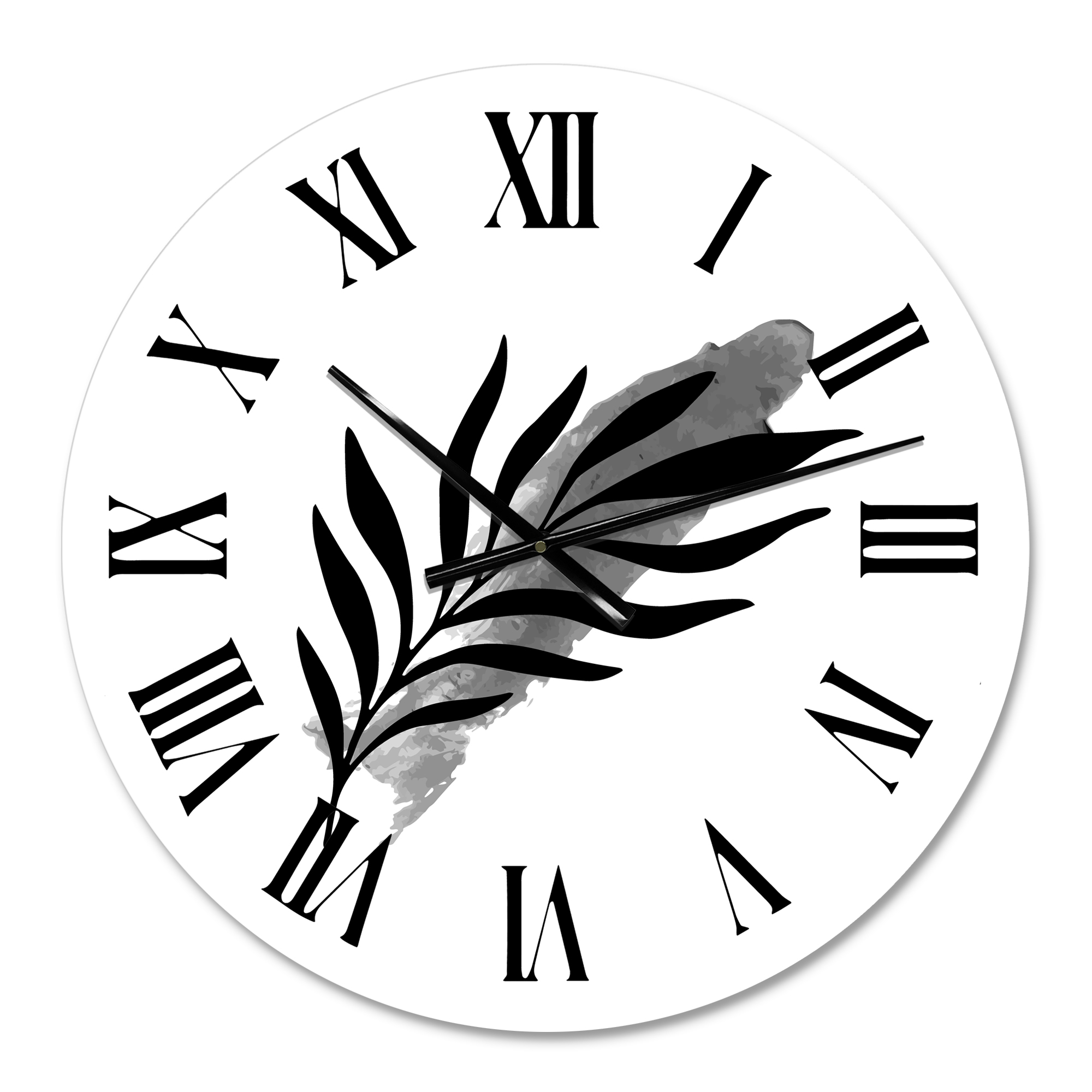 Designart 1 in Quartz Modern/Contemporary Wall Clock