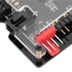 thumbnail image 2 of 2 en 1 PWM + ARGB Case Fan Hub con 5V 3pin 8 Puertos ARGB + 8 Puertos de Ventilador (4pin) para Vent, 2 of 9