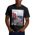 thumbnail image 1 of Spider-Man 180g Adult Polyester Crew Neck T-Shirt - Ironing, 1 of 7