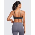 thumbnail image 2 of Top deportivo CRZ YOGA Butterluxe con escote cuadrado sin aros gris L, 2 of 5