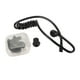 thumbnail image 1 of Auricular Tubo acústico Tubo de bobina acústica de repuesto ergonómico con auriculares para auriculares de radio bidireccional Motorola Auriculares negros, 1 of 5