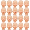 thumbnail image 4 of 20pcs DIY Doll Heads Keychain DIY Accessory Handmade Doll Heads DIY Doll Heads, 4 of 8