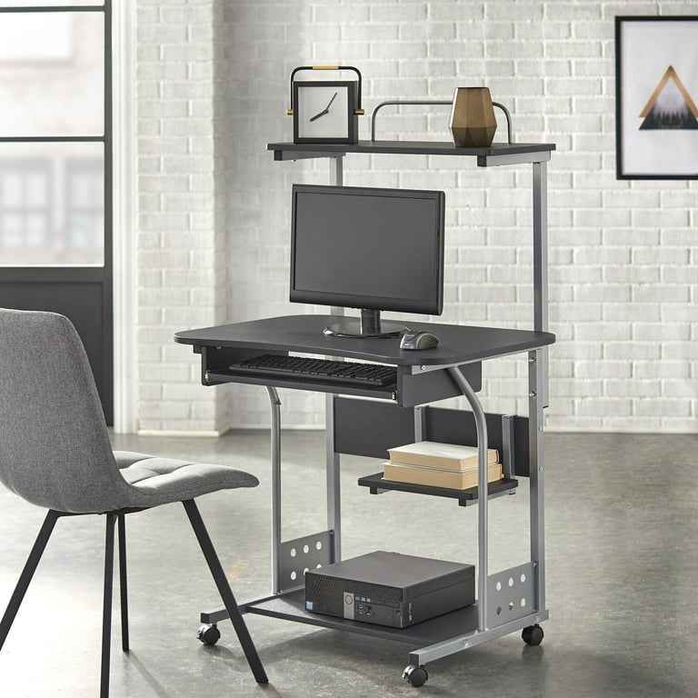 Fuselier Desk with Hutch 38 lb. Keyboard Tray 2.75 x 20.9 x 11.8