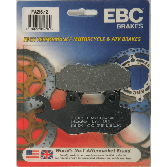 EBC Brakes  FA215/2; Brake Pads