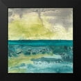 thumbnail image 2 of Paschke, Chris 12x12 Black Modern Framed Museum Art Print Titled - Beyond the Horizon I, 2 of 5