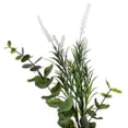 thumbnail image 2 of Vickerman 24" Green Artificial Rosemary & Eucalyptus Wreath., 2 of 6