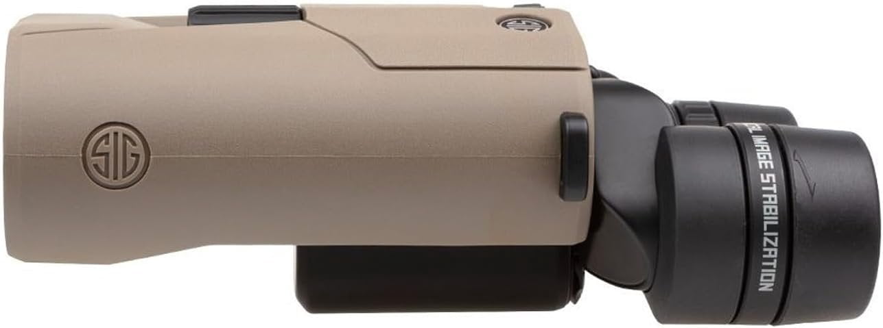 Sig Sauer SOZ6WP16 Zulu 6 HDX Tan 16x42mm Magnification Electronic Binoculars