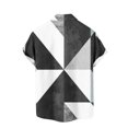 thumbnail image 3 of Men's Casual Dress Shirts Short Sleeve Button Down Shirts Mens Hawaiian Shirts Casual Beach Shirt Camp Collar Vacation Shirts, 3 of 4