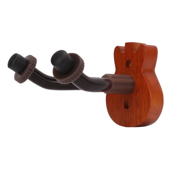 Soporte De Montaje En Pared Para Guitarra, Gancho Para Guitarras Marrones Vintage De Metal De Haya, Para Bajo Y Ukelele