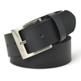 thumbnail image 5 of Men's Leather Belt  38MM Genuine Leather Casual Belts for Men Black (38-42), 5 of 10