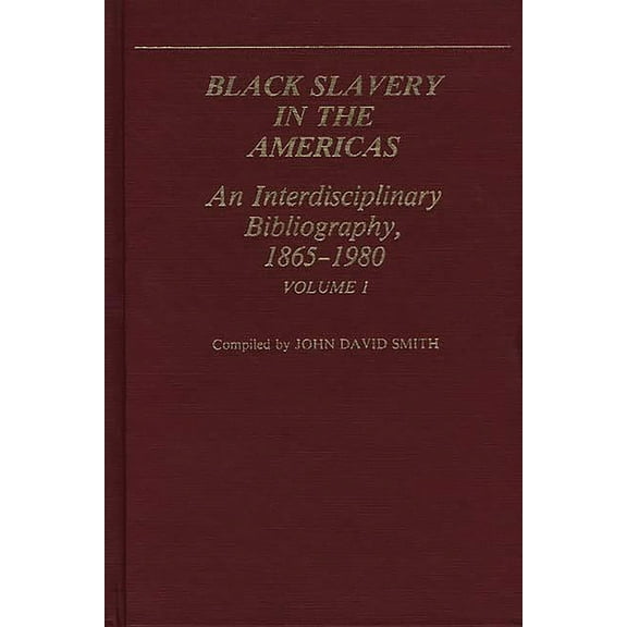 Black Slavery V1, (Hardcover)