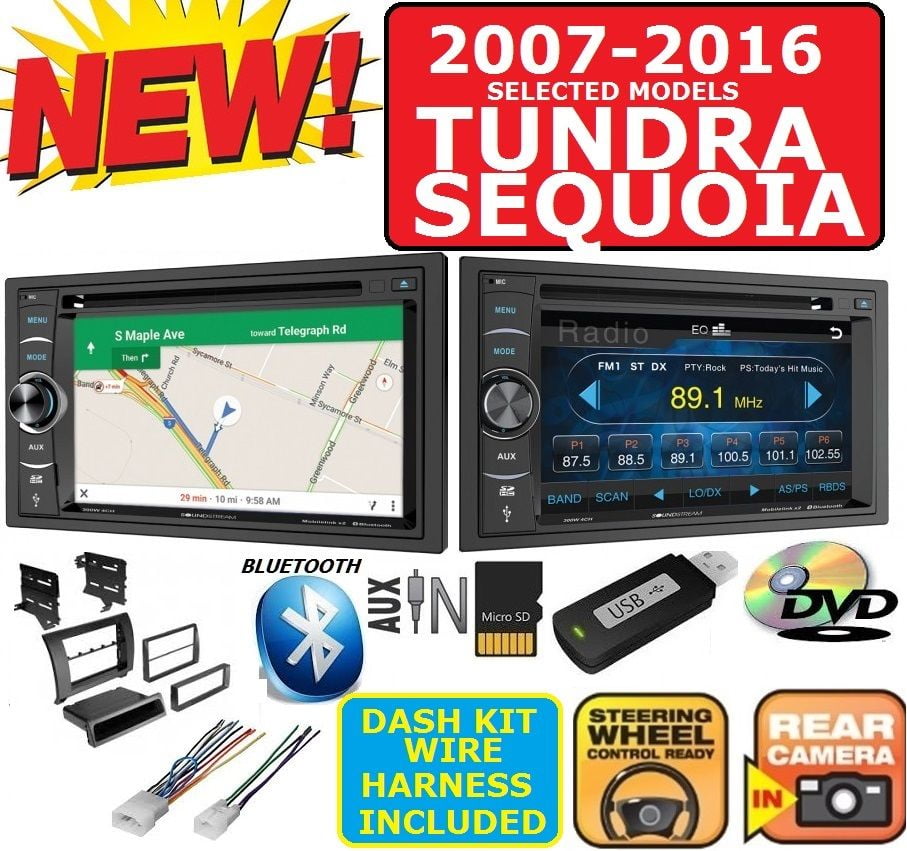 2004-2016 Ford F250/350/450/550 JVC KW-V25BT Double Din In-Dash w rear view cam 