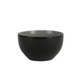 thumbnail image 4 of 10 Strawberry Street 16-Piece Two Tone Coupe Dinnerware Set - Black/Gray, 4 of 5