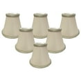 thumbnail image 2 of Royal Designs, Inc. Decorative Trim Empire Chandelier Shade CS-114BG-6, Beige, 2.5 x 5 x 4.5, Pack of 6, 2 of 5