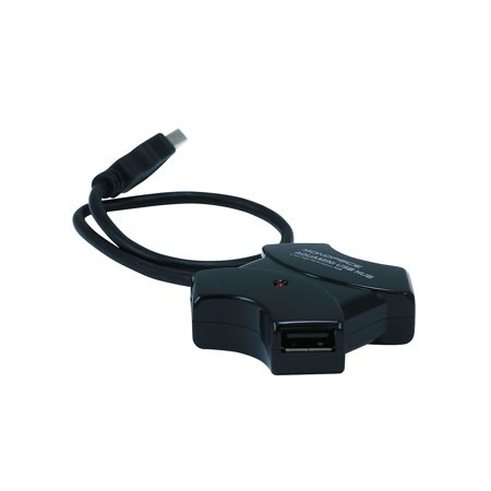 UPC: 0844660066316 | Monoprice 4-Port USB 2.0 Hub Black (106631)