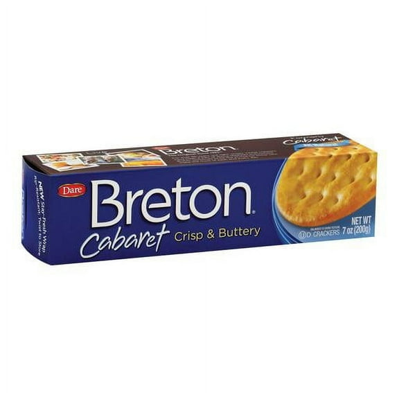 Breton/dare - Crackers Cabaret - Case Of 12-6.1 Oz