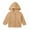 Khaki, variant on XBASW Toddler Baby Full Zip Hoodies Jacket Long Sleeve Sweatshirt Spring Fall Hooded Coats for Boys Girls 6M-4T