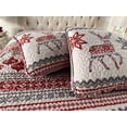 thumbnail image 4 of BrylaneHome 3 Piece Microfleece Christmas Bedspread Set, 4 of 5