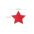 thumbnail image 2 of Hemoton 10 Pcs Car Reflective Stickers 5.00X5.00X0.10CM Red, 2 of 8