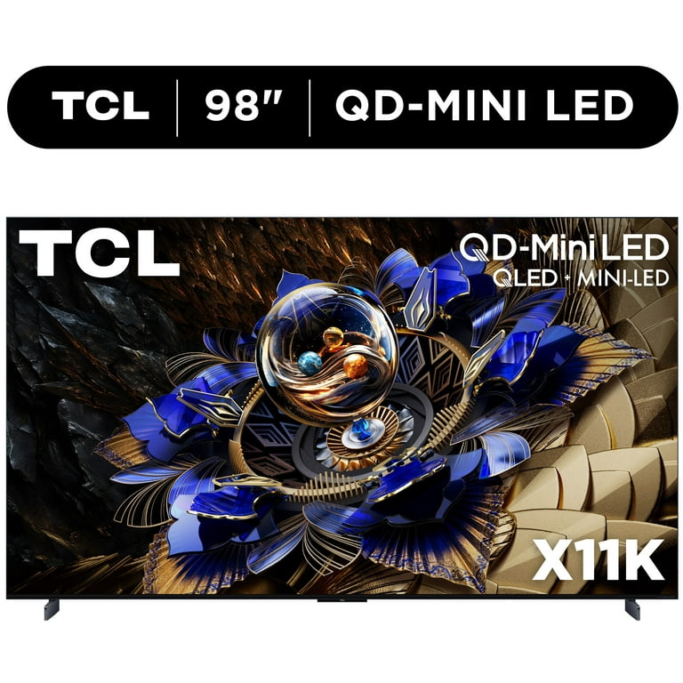 TCL 98-Inch X11K Series QLED 4K Smart QD-Mini LED TV with Google