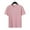 Pink, variant on Men's Casual Cable Texture Solid Color T Shirts Casual Crewneck Slim Fit Short Sleeve T-Shirts