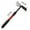 D, variant on 1PC Gardening Spade Five-tooth Plastic Handle Garden Hoe Rake Gardening Tool Set Kit With Extended Handle Garden Hand Tool Set