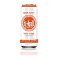 thumbnail image 2 of Hiball Clean Energy Drink, Zero Sugar Caffeinated Seltzer Water, Blood Orange, 16 Fl Oz, 12 Pack, 2 of 11