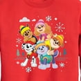 thumbnail image 3 of Paw Patrol - Paw Patrol Group With Icons - Toddler And Youth Crewneck Fleece Sweatshirt, 3 of 6