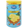 thumbnail image 1 of Great Value Lemon Iced Tea Drink Mix 2.1KG, 1 of 5