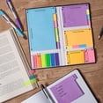 thumbnail image 1 of - Sticky Notes Set, Sticky Notes Tabs, 410 Pack, Divider Sticky Notes, School Supplies, Office Supplies, Planner Sticky Notes, Sticky Note Dividers Tabs, Book Notes, Bible Sticky Notes, 1 of 8