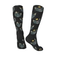 thumbnail image 4 of Bingfone Compression Socks For Women And Men Long Socks For Running Athletic Cycling Nurse-Faces Of The Cat, 4 of 9