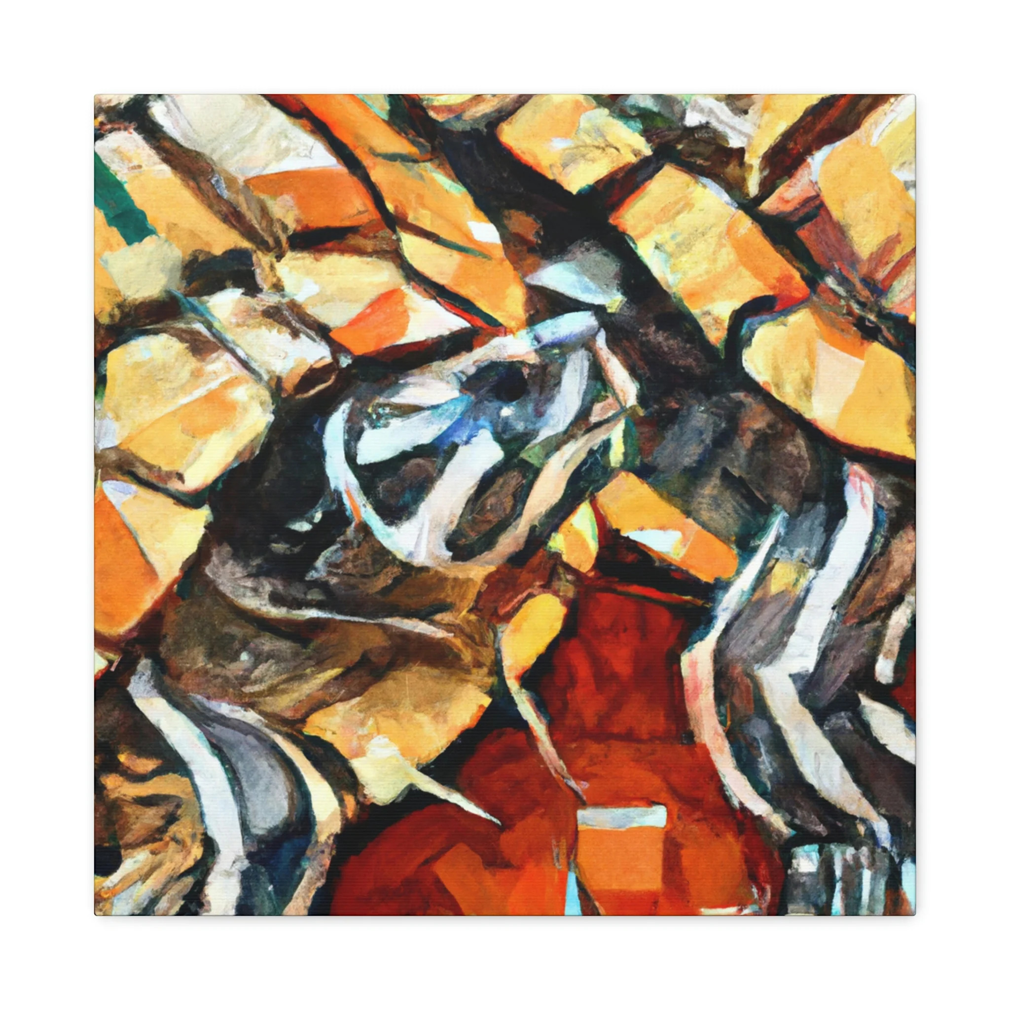 Box Turtle Freedom Painting Canvas