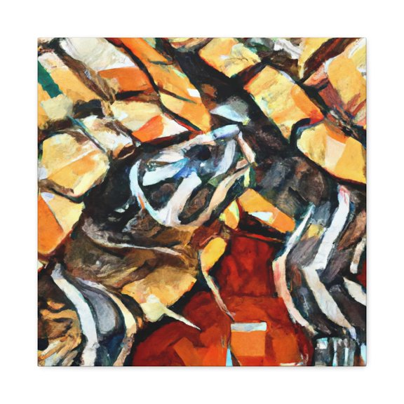 Box Turtle Freedom Painting - Canvas